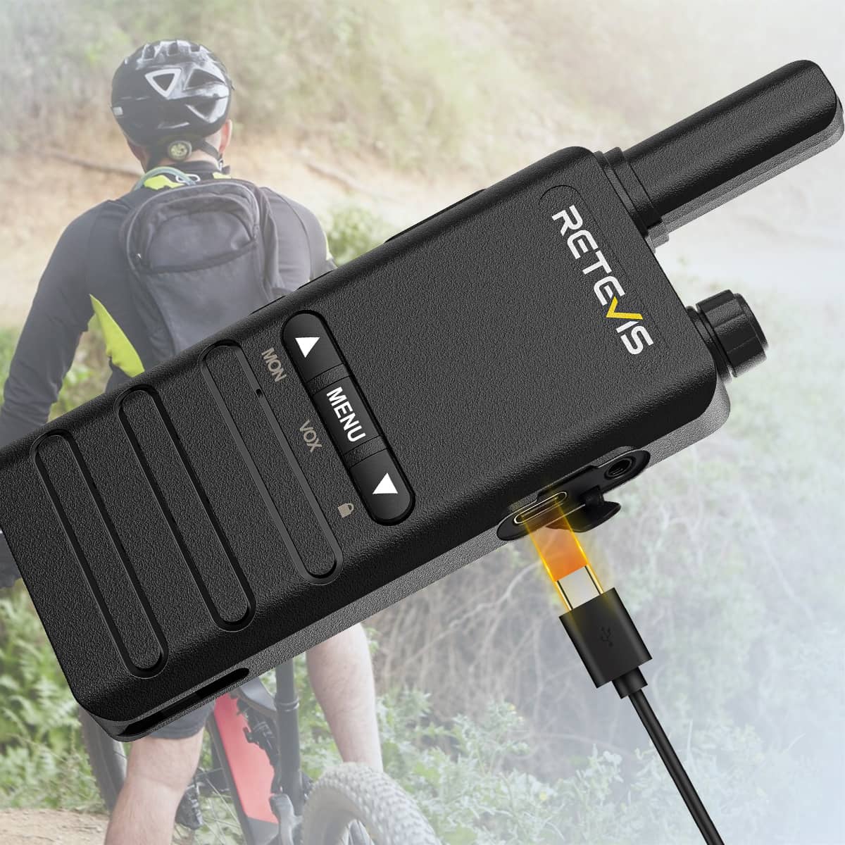 Radio bidirectionnelle Retevis B63B PMR446 Ultra-mince (2 unités)