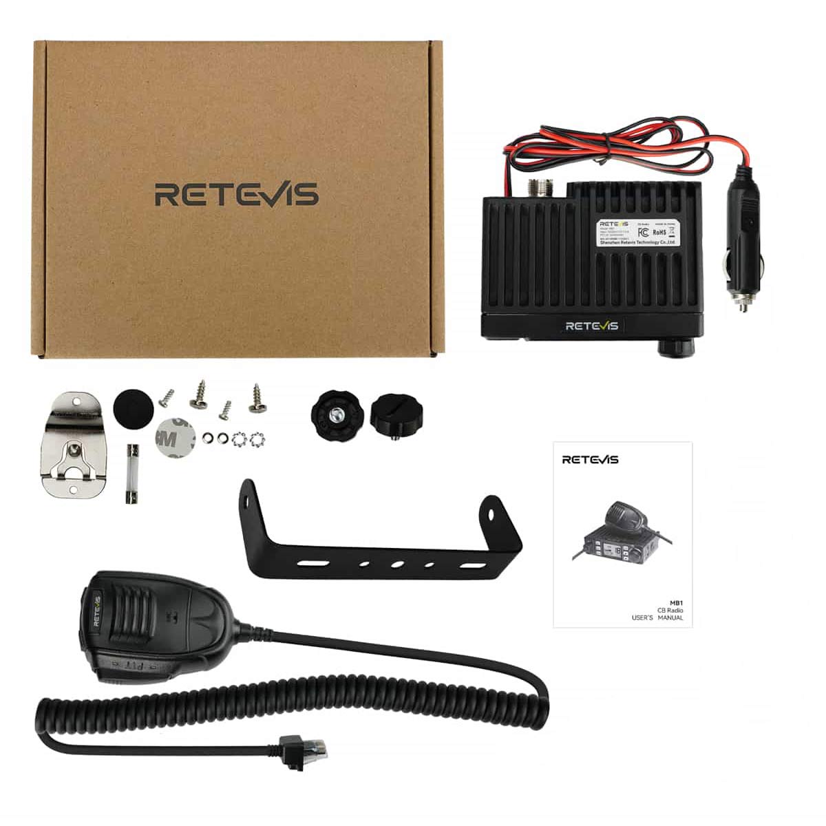 Radio CB Mobile Bimode MB1 Retevis