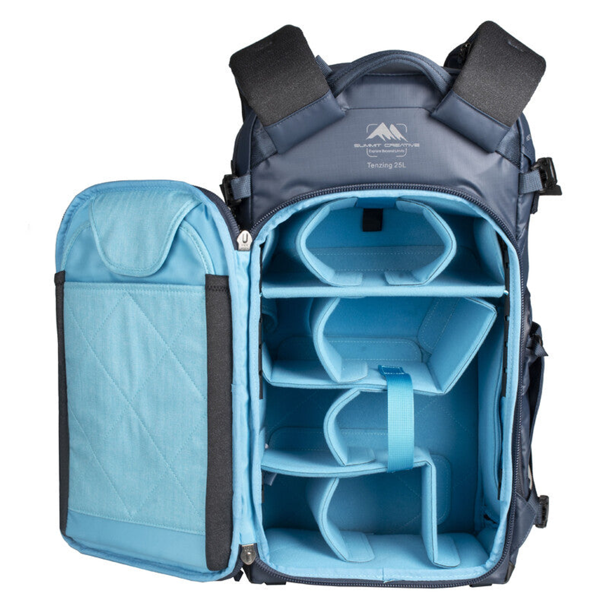 Sac à dos photo Tenzing Zip Top 45 L bleu, Summit-Creative