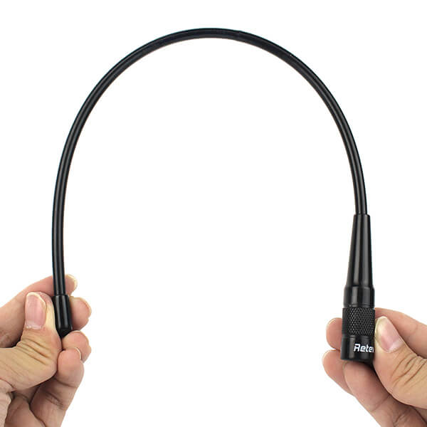 Antenne double segment noire SMA-F Retevis