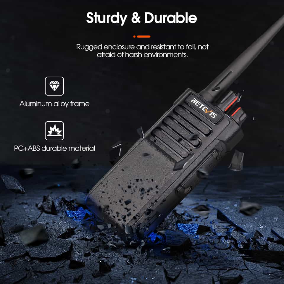Radio DMR Bluetooth robuste et étanche Retevis RT29D