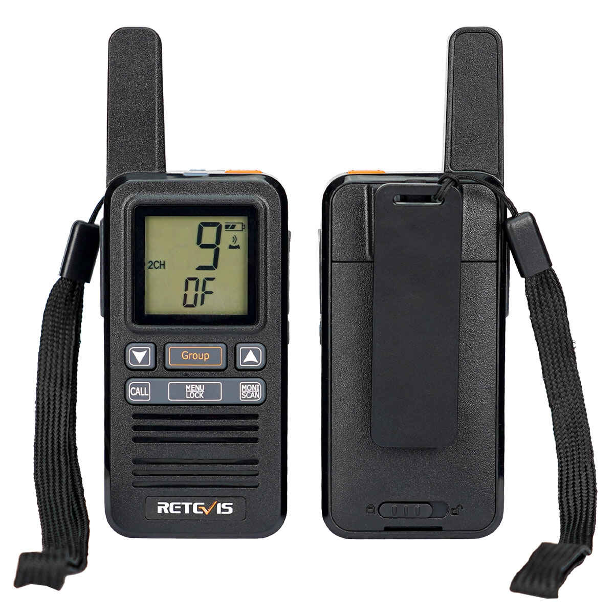 Talkie-walkie PMR446 RB667 avec appel de groupe - Retevis