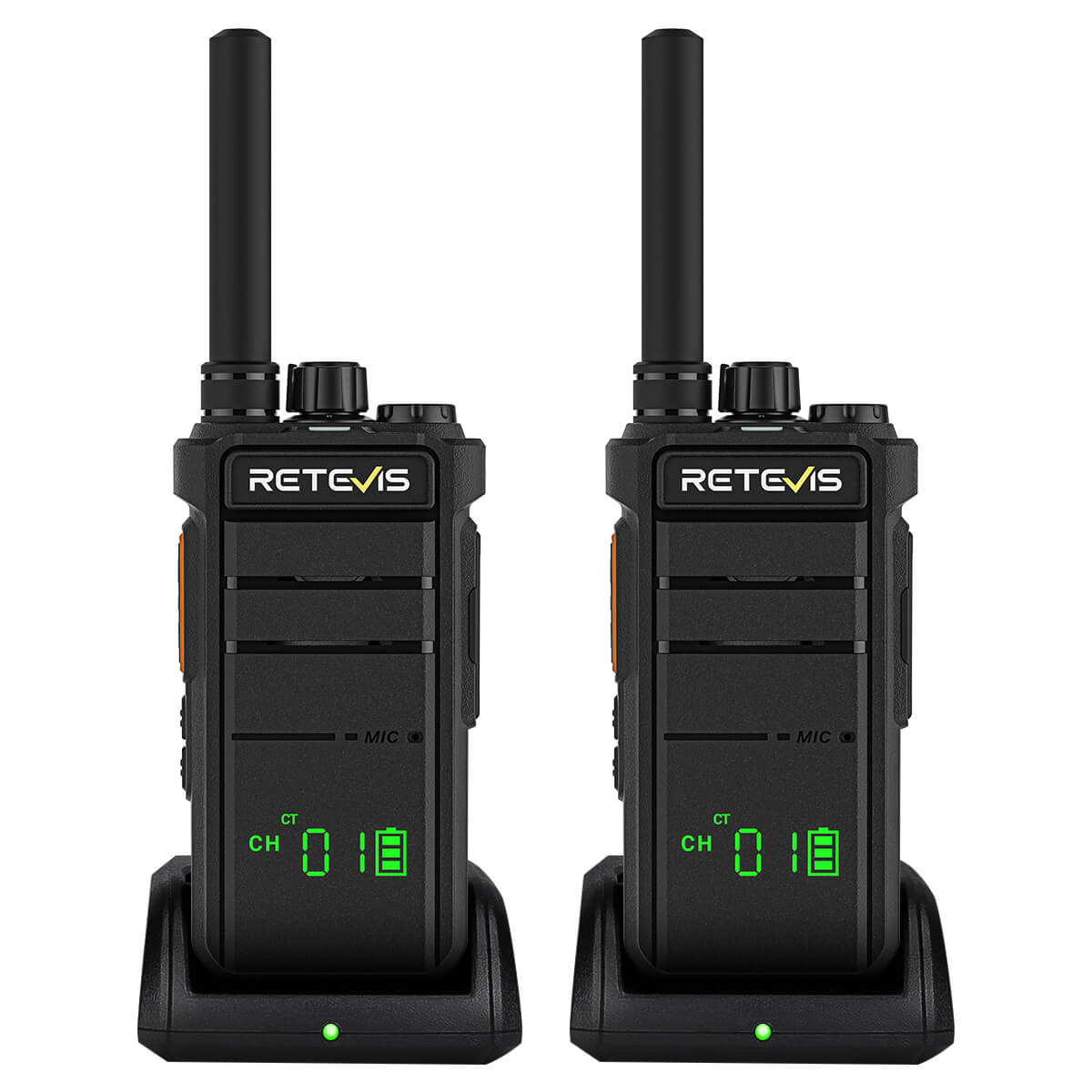 Radio portable UHF 3W RB626H avec écran caché Retevis
