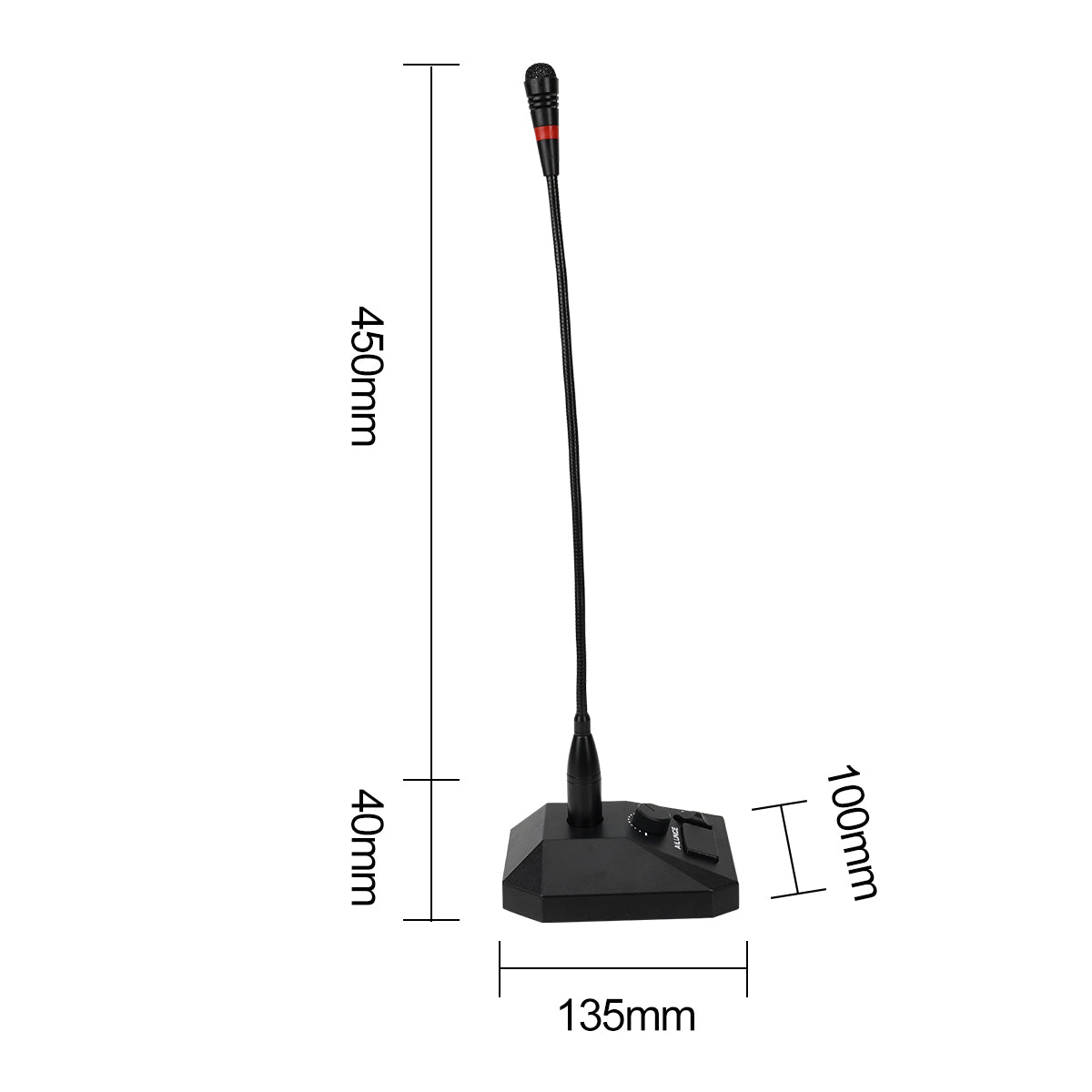 Microphone de bureau Ailunce SM01 pour radio Retevis