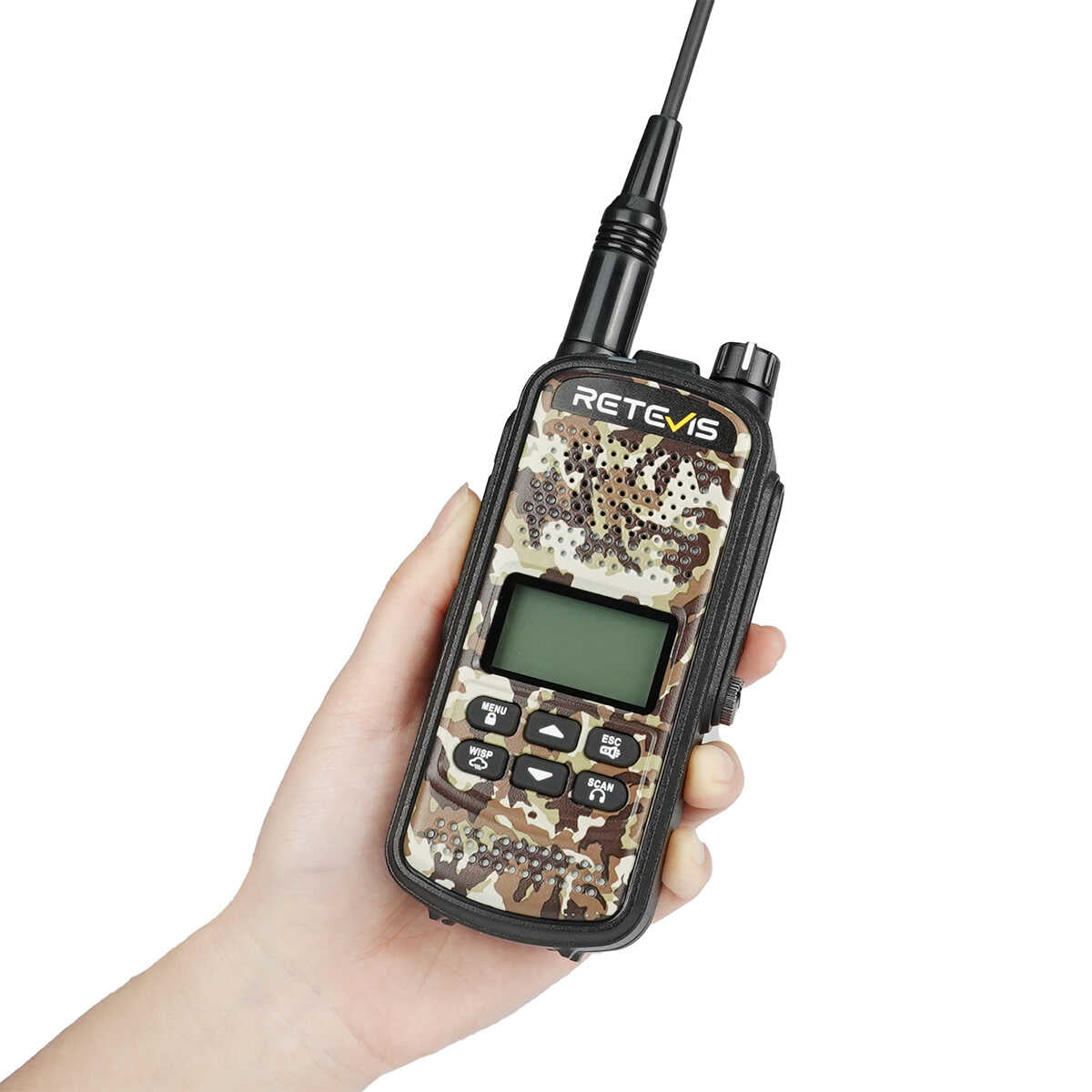 Radio bidirectionnelle étanche double bande VHF/UHF Retevis EZTalk 62