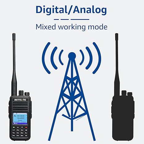 Radio DMR bibande UHF VHF RT3S 3000 canaux Retevis