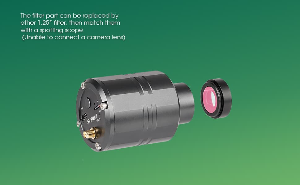 Camera Wifi SC001 pour Capturer Photos et Vidéos avec longue vue - SVBONY