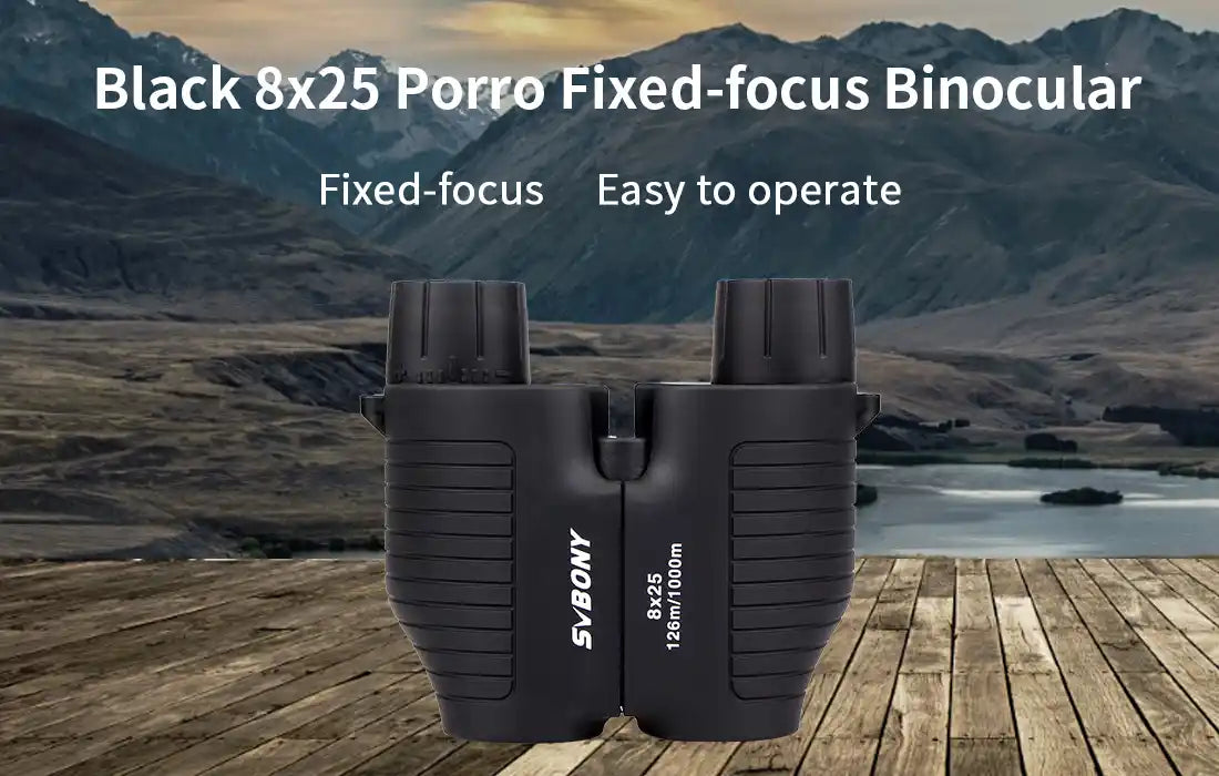 Jumelles compactes 8x25 pour randonnée et observation - Svbony