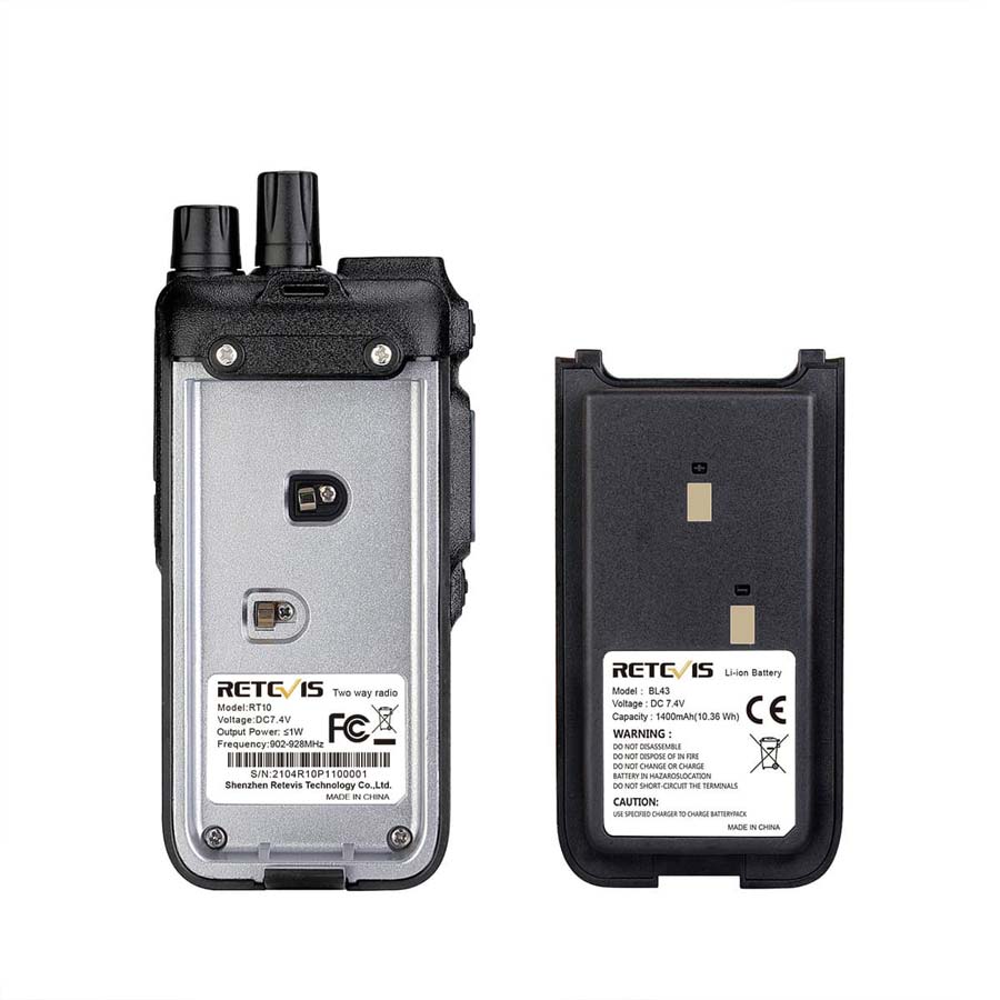 Radio bidirectionnelle 900 MHz Retevis RT10
