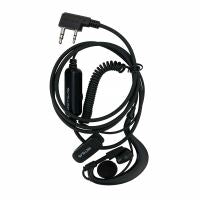 Crochets d'oreille Jianwu K-head noirs Retevis
