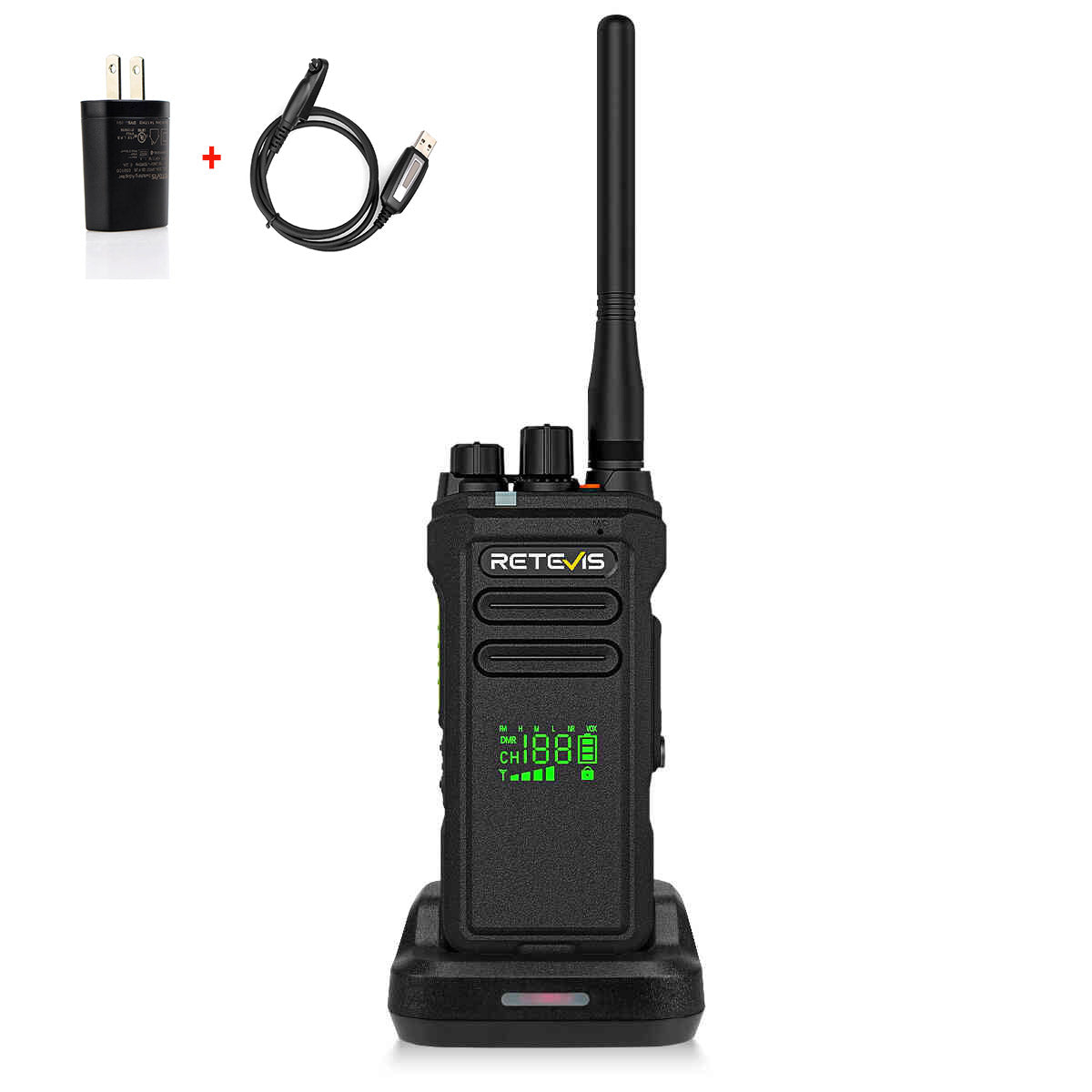 Radio professionnelle DMR NR30D AES256 Retevis