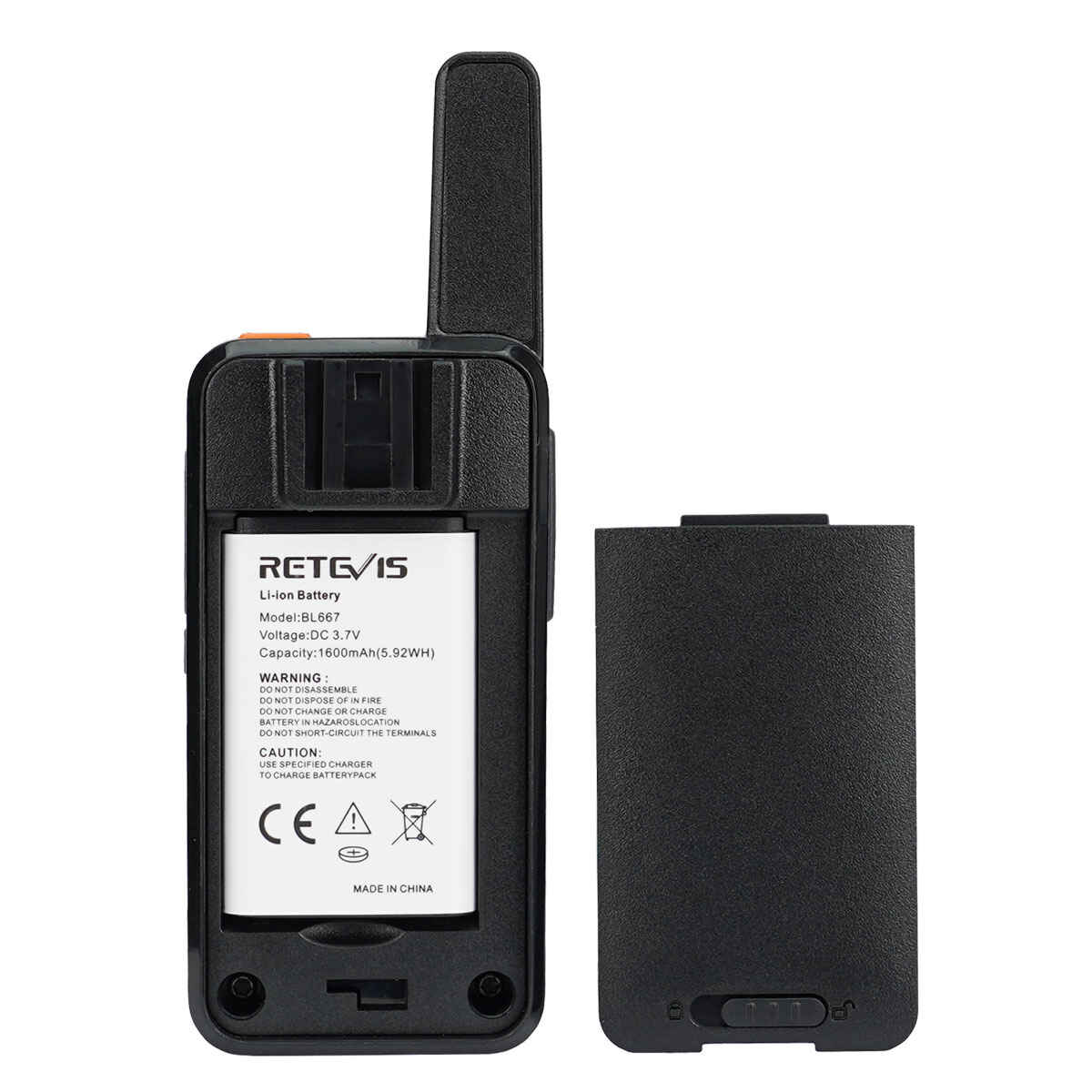 Talkie-walkie PMR446 RB667 avec appel de groupe - Retevis