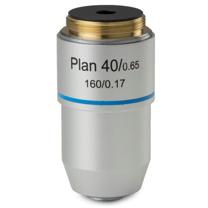 Objectif de microscope plan 40x/0,65 corrigé à l’infini - Euromex