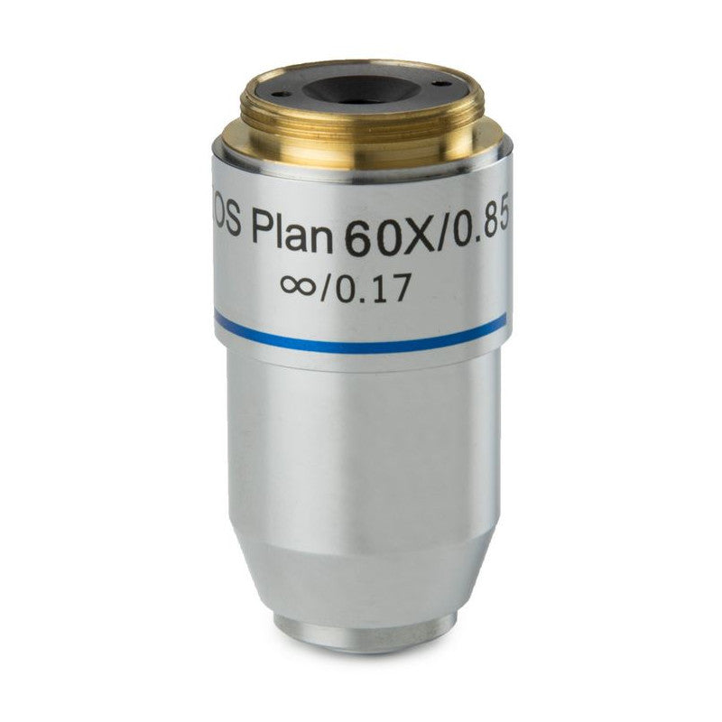 Objectif de microscope plan 60x/0,80 corrigé à l’infini - Euromex