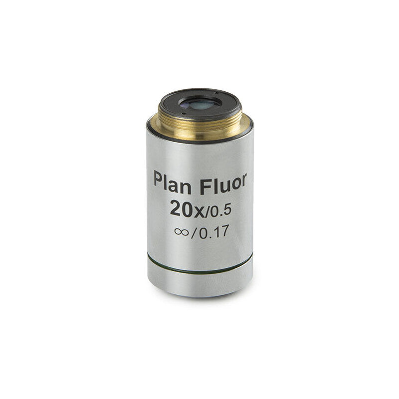 Objectif de microscope 20x/0,50 PL-FL IOS semi-apochromatique pour Oxion - Euromex