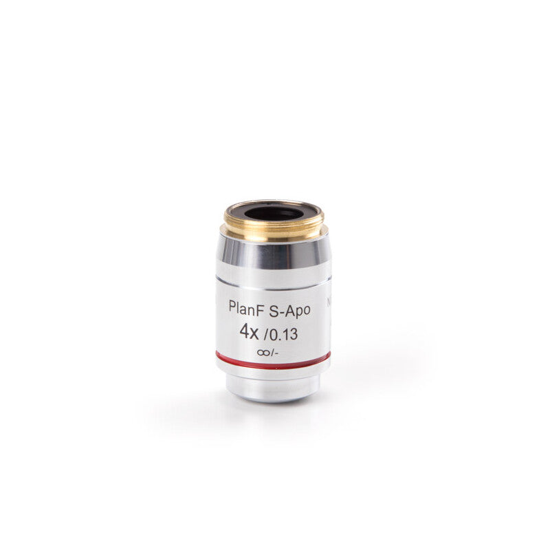 Objectif de microscope Achios-X 4x/0,15 semi-plan Pli-Apo Fluarex M25 - Euromex