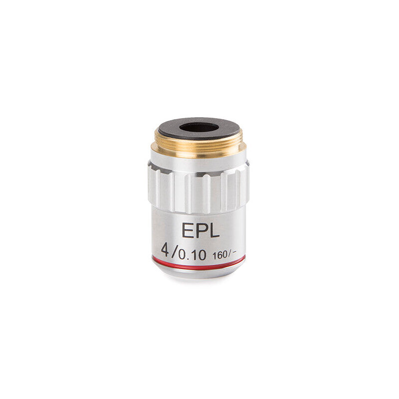 Objectif de microscope E-plan EPL 4x/0,10 pour bScope - Euromex