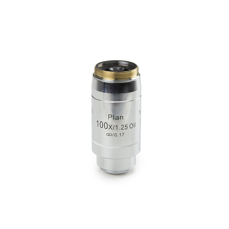 Objectif de microscope plan infini 100x/1,25 à immersion huile - Euromex
