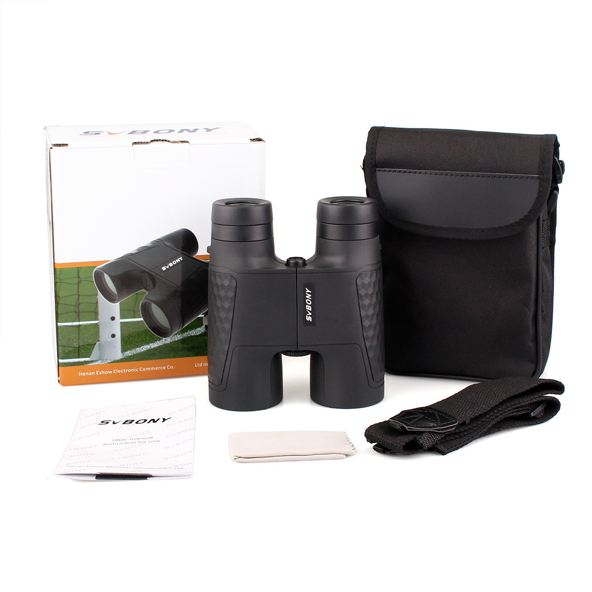 Jumelles SV30 10x42 Noir pour Randonnée et Observation Animalière - Svbony