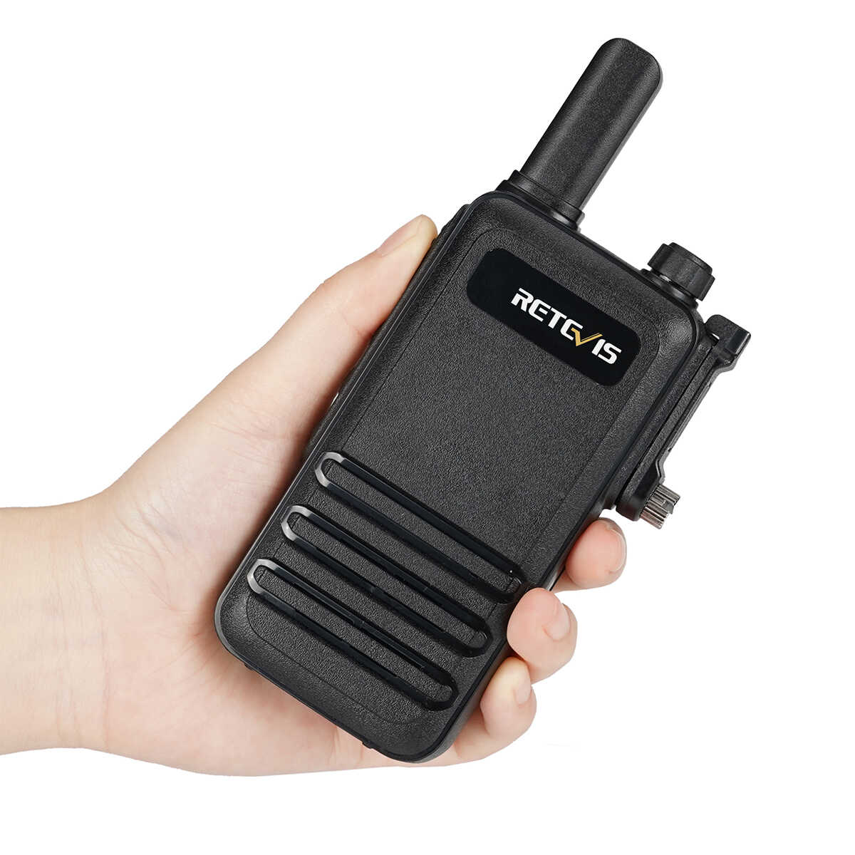 Radio portable PMR446 ultra-mince étanche IP67 Retevis RB647