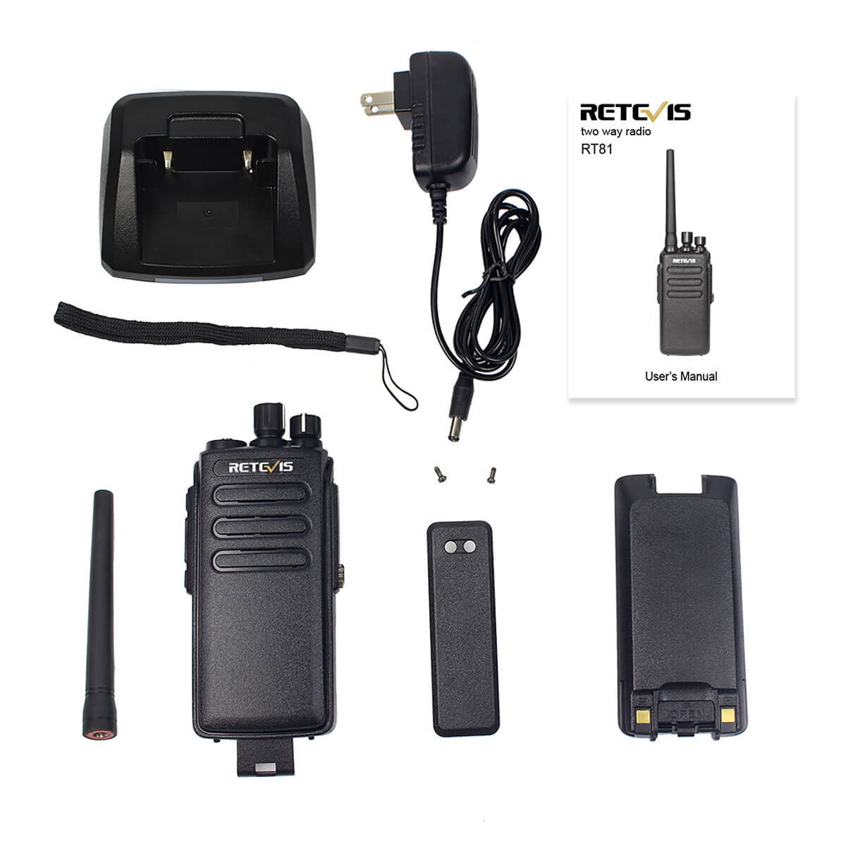 Radio DMR UHF à double créneau horaire Retevis RT81