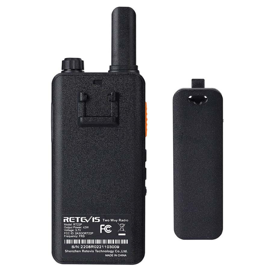 Radio bidirectionnelle PMR446 ultra-mince RT622P Retevis