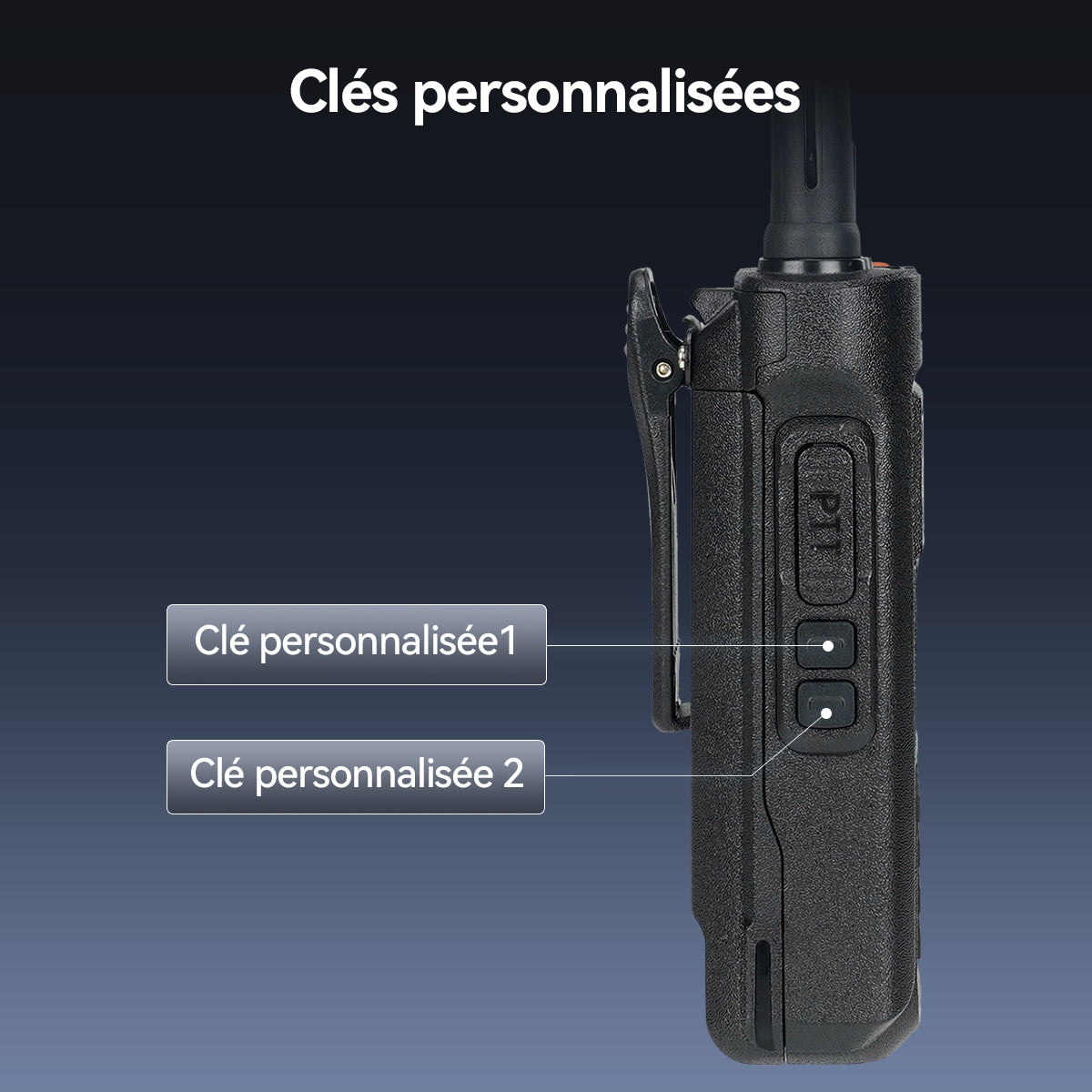 Radio DMR bibande étanche Retevis Ailunce HD2 10 W