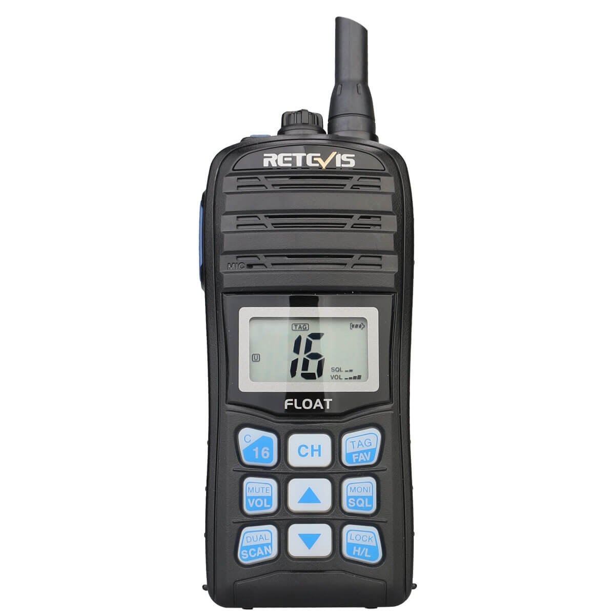 Radio VHF portable marine étanche IP67 Retevis RT55