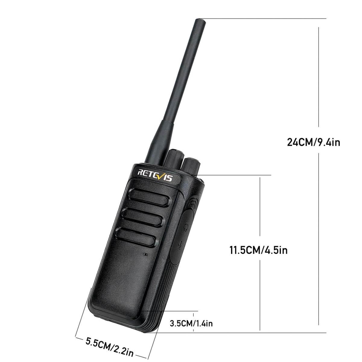 Radios professionnelles longue distance Retevis RB85