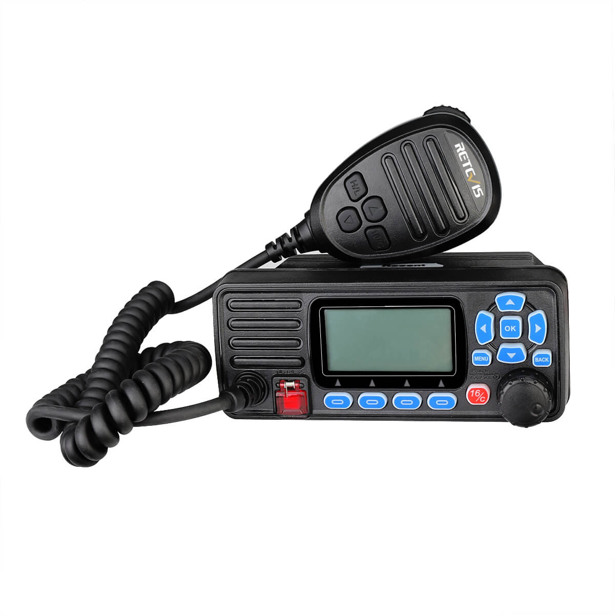 Radio marine VHF fixe étanche Retevis RA27 avec GPS