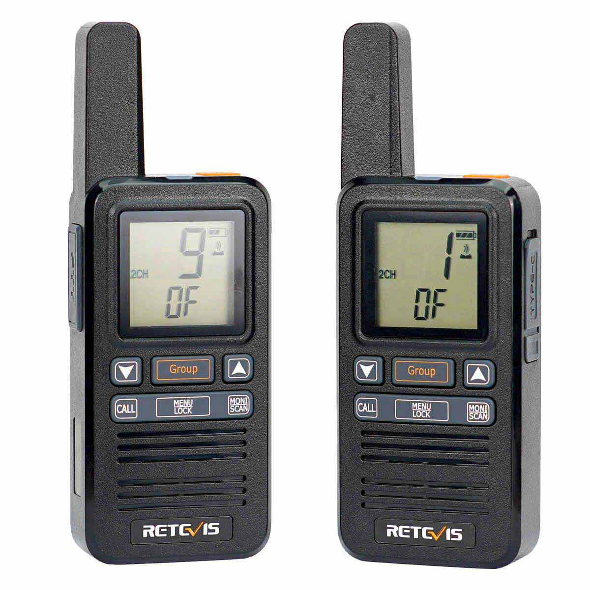Talkie-walkie PMR446 RB667 avec appel de groupe - Retevis