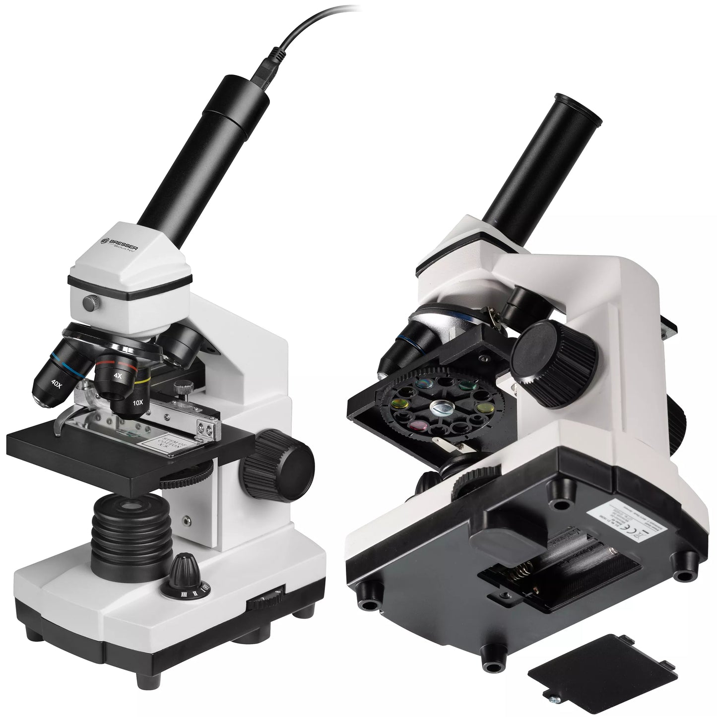 Biolux NV mikroszkóp 20x-1280x USB-s HD kamerával - BRESSER,