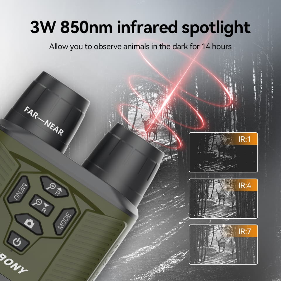 Jumelles de Vision Nocturne 4K SX31 pour Aventures Nocturnes - SVBONY