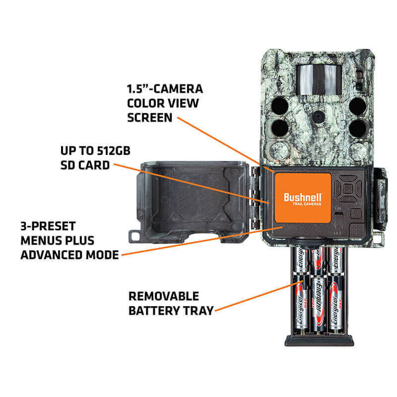 Appareil Photo de Chasse 30MP Bushnell CORE 4KS - Bushnell