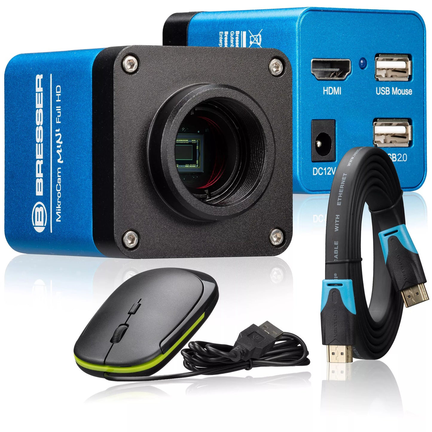 MikroCam BRESSER : Caméra microscopique Full HD pour l'éducation et la qualité d'image