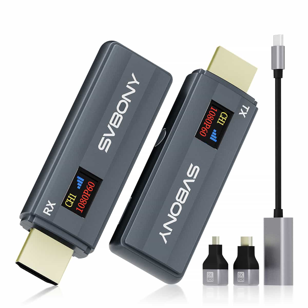 Transmetteur et récepteur HDMI sans fil TransAir1 HD - SVBONY