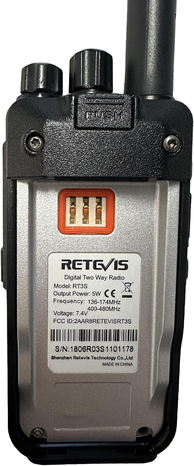 Radio GPS DMR Retevis RT3S pour aventures en plein air