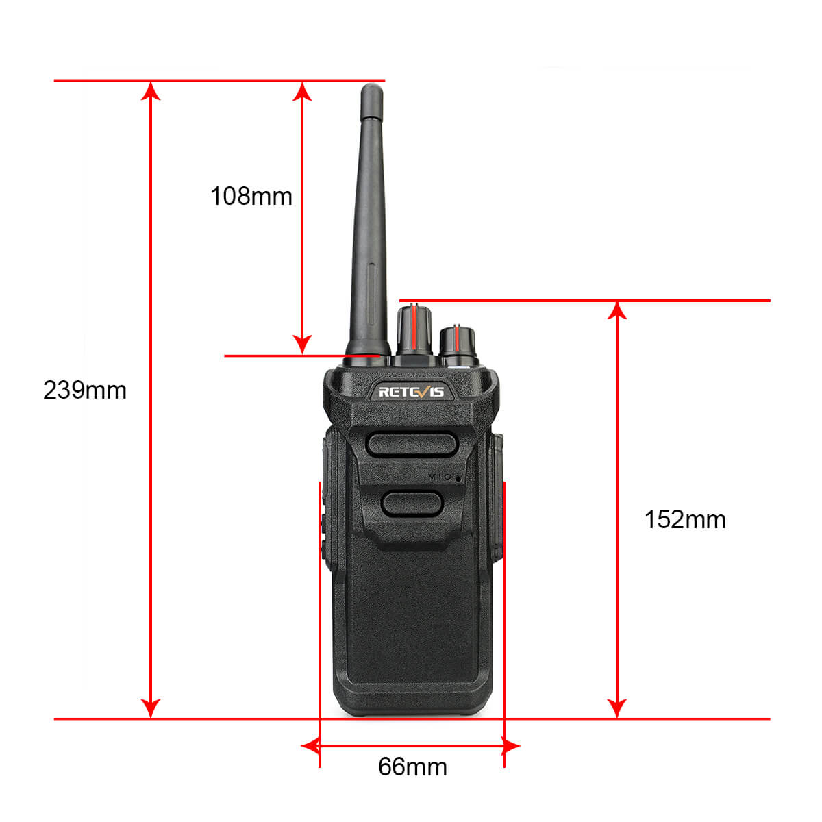 Radio sans licence Retevis RT648 IP67 pour aventures en plein air