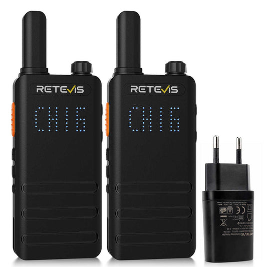 Retevis B63H Radio bidirectionnelle ultra-mince PMR446