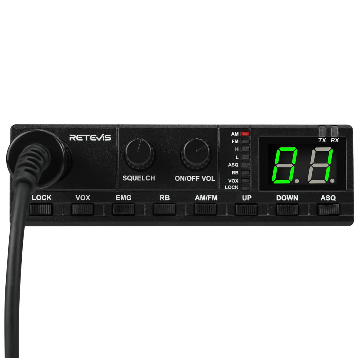 Radio CB mobile 4W 40 canaux Retevis MB62