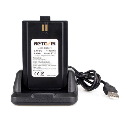 Radio Talkie Walkie Rechargeable PMR446 Retevis RT27