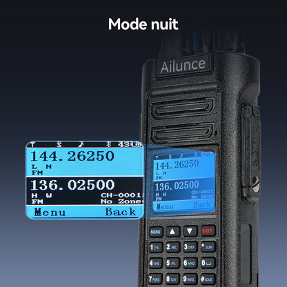 Radio DMR bibande étanche Retevis Ailunce HD2 10 W