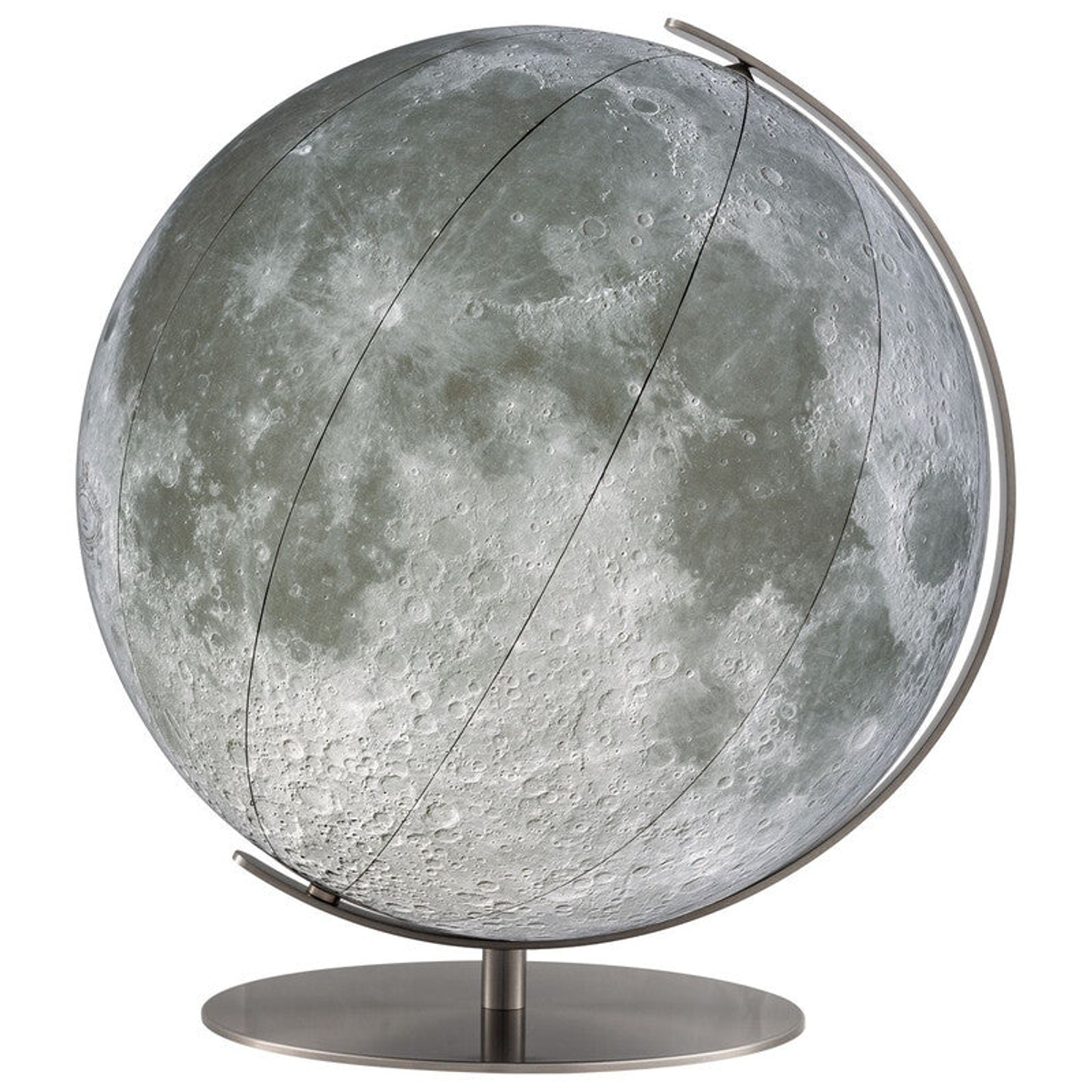 Globe lunaire de table Universe 34 cm en cristal - Columbus