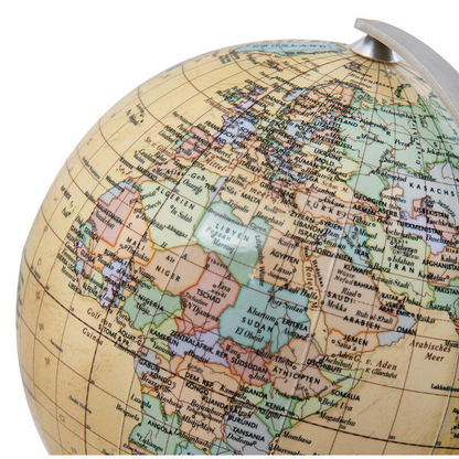 Mini-globe de table Royal 12 cm, carte politique en allemand – Columbus