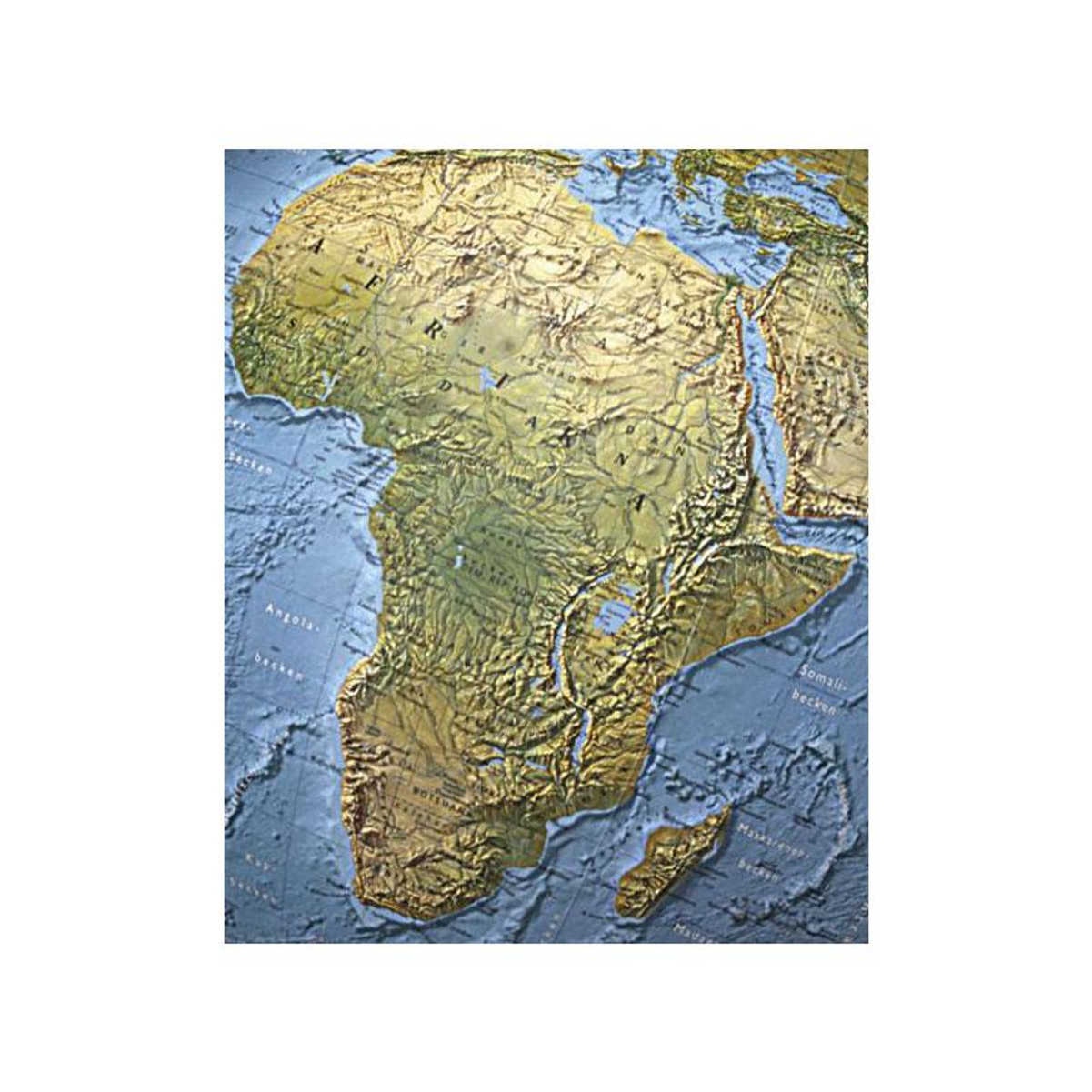 Globe terrestre sur pied Duorama Magnum 100 cm, carte française éclairée - Columbus