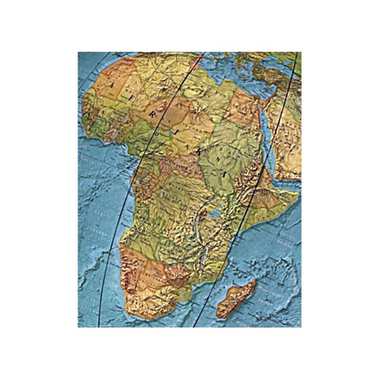 Globe terrestre sur pied Duorama Magnum 100 cm, carte française éclairée - Columbus