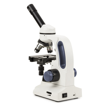 Microscope monoculaire LED 40x à 600x pour l'enseignement et les loisirs - Novex