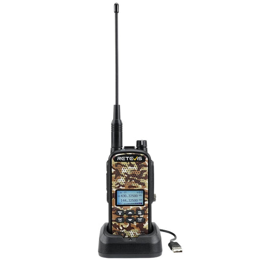 Radio bidirectionnelle étanche double bande VHF/UHF Retevis EZTalk 62