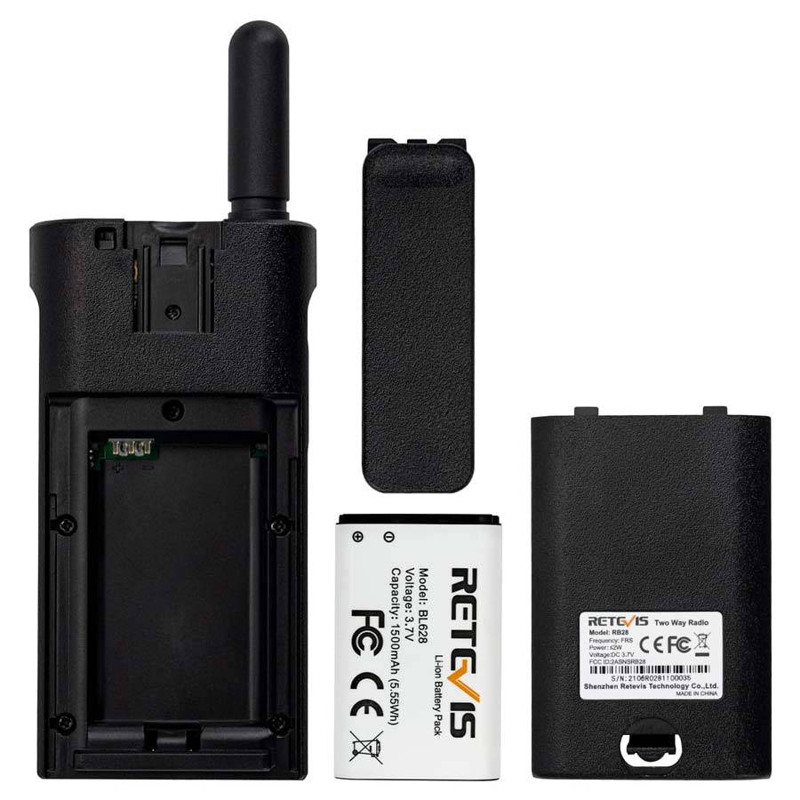 Radio portable PMR446 RB628 à chargement Type-C Retevis