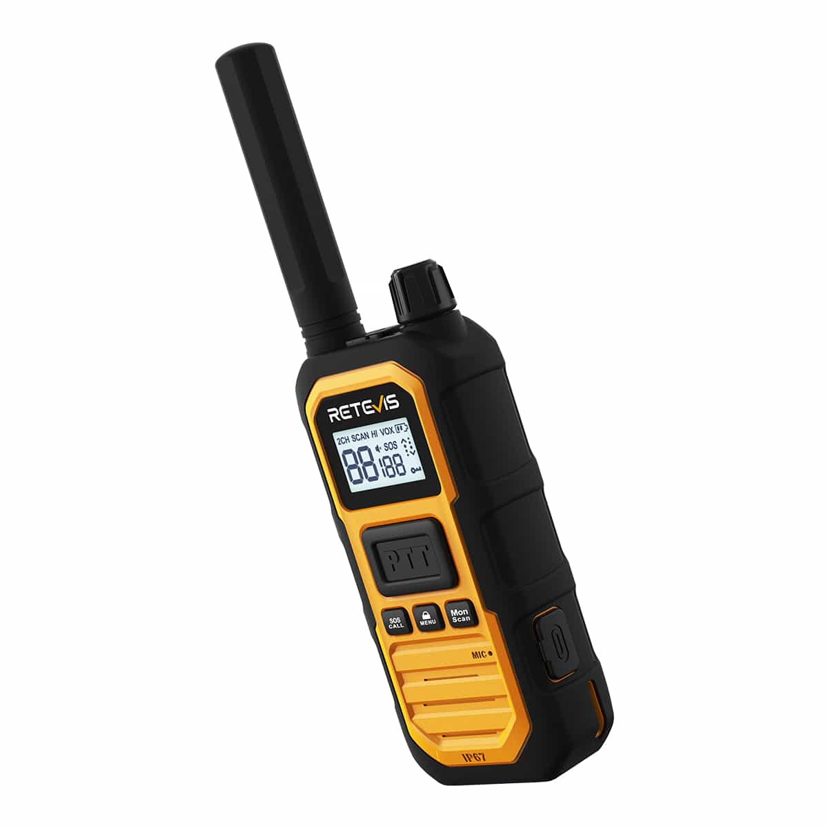 Talkie Walkies UHF 5W RB648 Plus Lot de 2 - Retevis